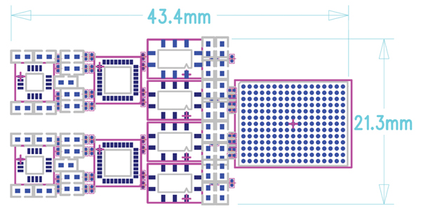 Example layout of superheterodyne receiver